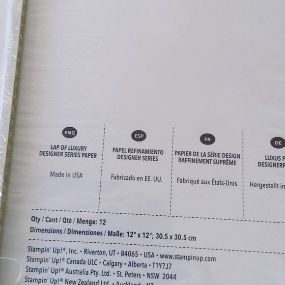 🌷STAMPIN UP RETIRED 4 Sets DESIGN SERIES PAPER (OPEN INV) - Picture 7 of 9